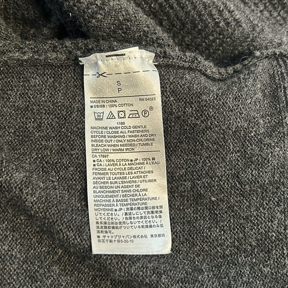 Banana Republic Dark Grey Cardigan Sweater - Picture 8 of 9